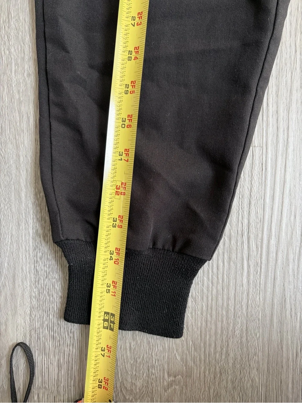 Figs Tansen Jogger Scrub Pant Black Pull-On Stretch Men’s Size M Short
